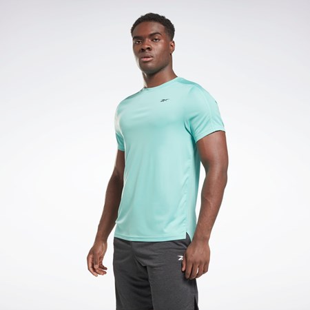 Reebok Workout Ready Tech T-Shirt Semi Classic Teal | PMIYV7491