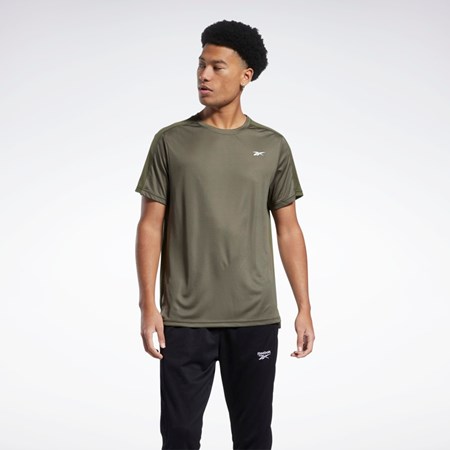 Reebok Workout Ready Tech T-Shirt Zelene | SVGYH0237